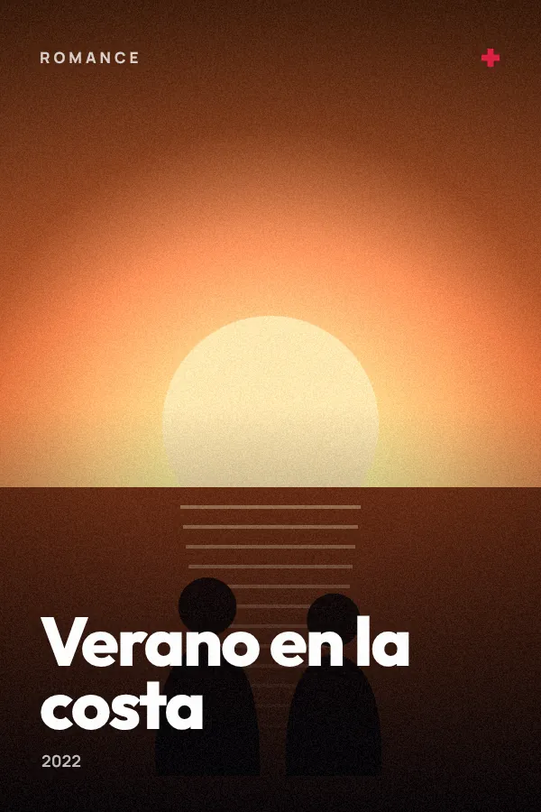 Póster de Verano en la costa